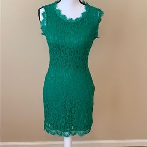 Joompy Green Lace Dress Size Small